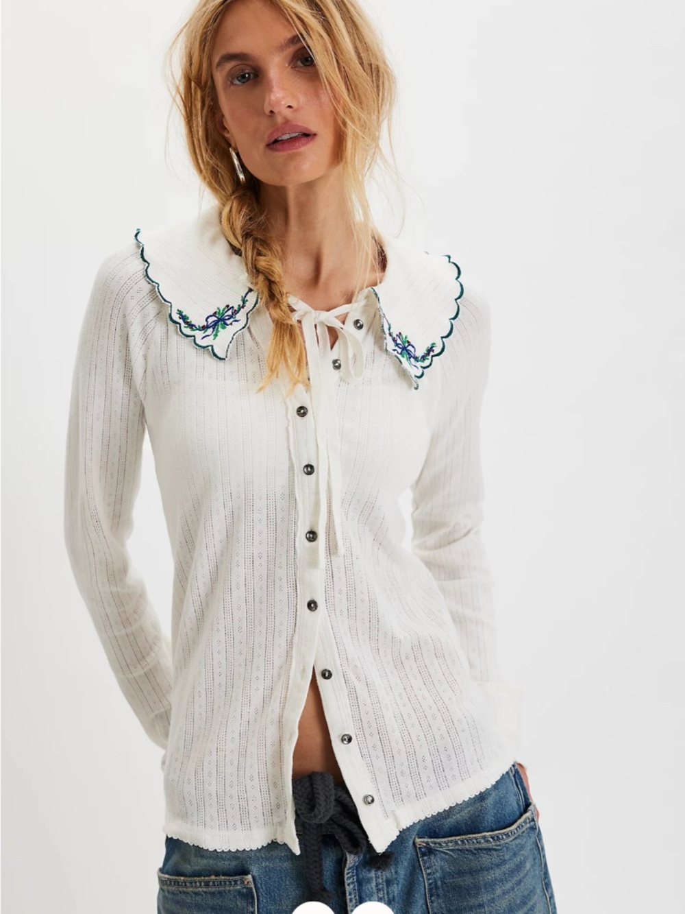 Free People 'Juniper' Long Sleeve Cardi (NWT)